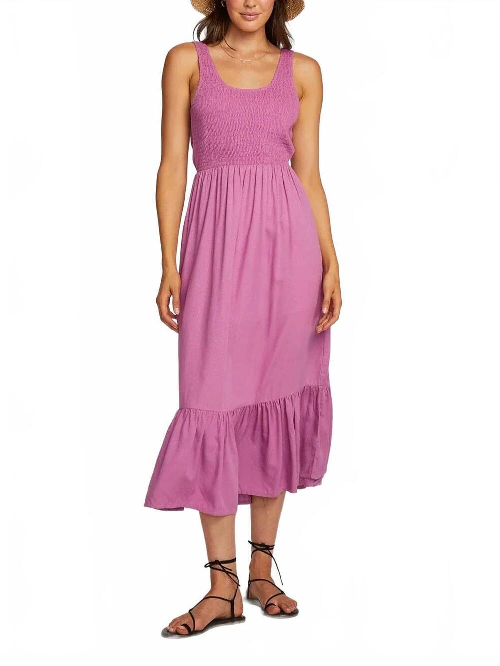 NEW SALTWATER LUXE tank maxi dress in ulta violet